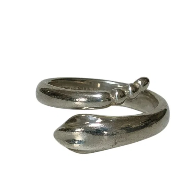 Tiffany & Co. Elsa Peretti 925 Snake Ring Silver in Silver from The Reluxe