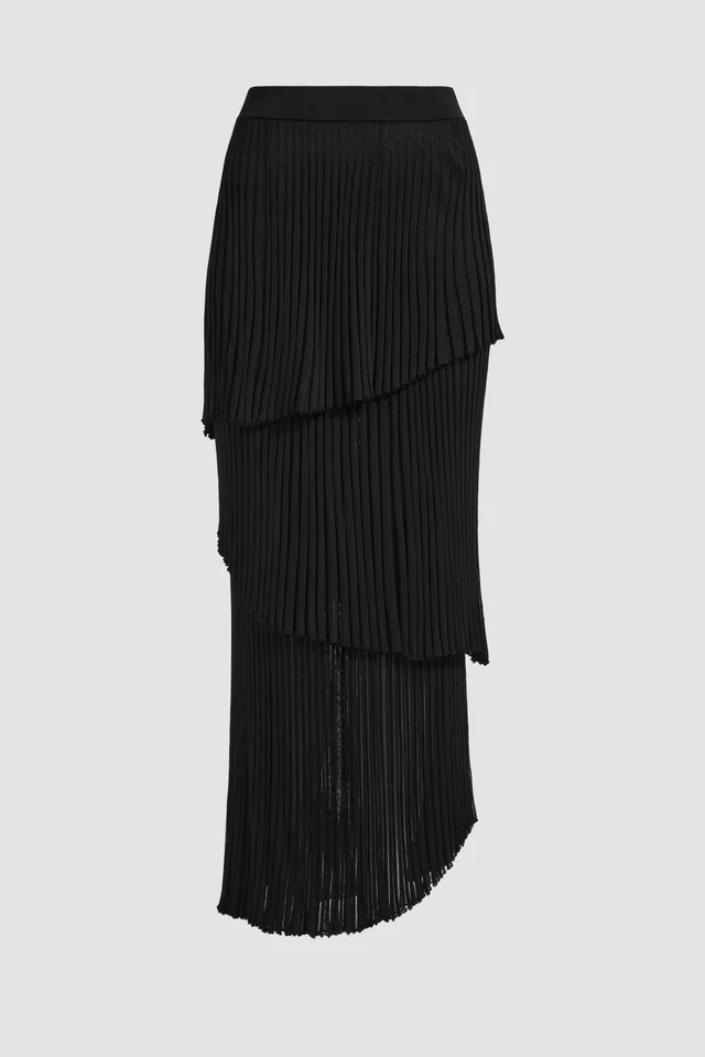 AJE Carmine Knit Midi Skirt in Black from Aje, photo 1 of 1