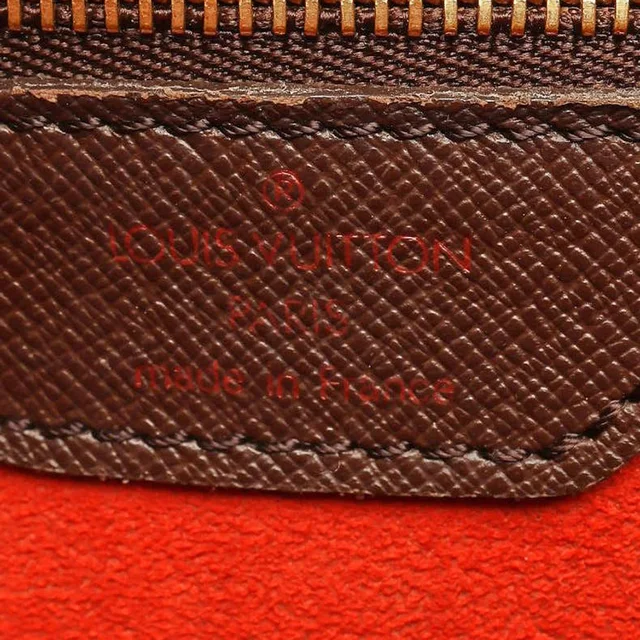 Louis Vuitton Damier Ebene Marais Bucket Bag in Brown Canvas from A Retro Tale, photo 7 of 10