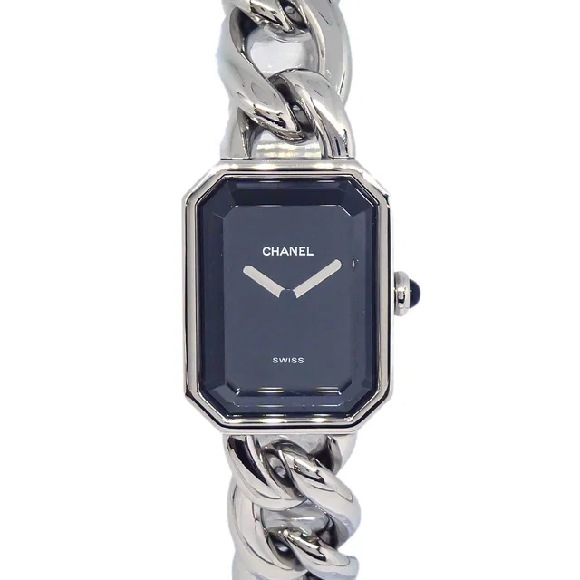Chanel Premiere Watch Silver SS #L in Silver from AMORE Vintage Tokyo