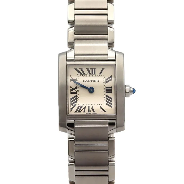 Cartier Tank Francaise SM SS Quartz Watch from The Reluxe