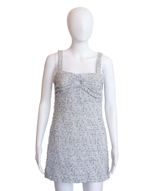 Chanel Baby Blue Dress 36 in Blue from Luxury Promise