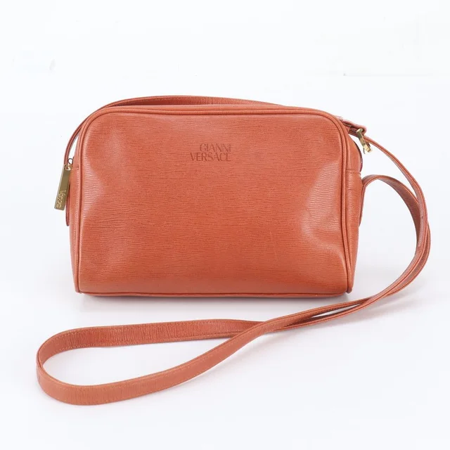 Versace Vintage Gianni Leather Shoulder Bag in Leather from The Reluxe