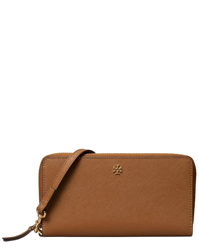 Tory Burch Emerson Zip Leather Continental Wallet, image 1 of 1 from Rue La La