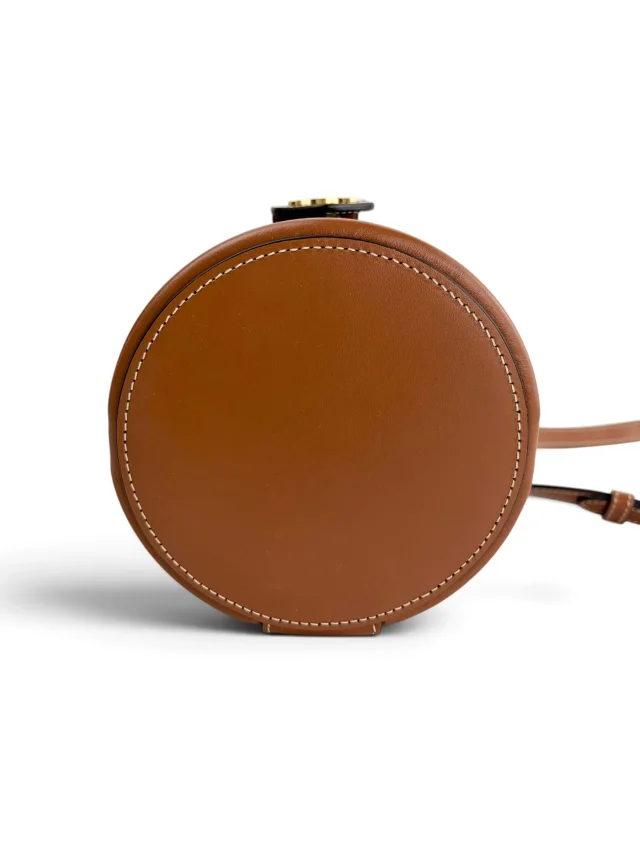 Celine Triomphe Medium Tambour Bag in Calfskin from Season 2 Consign, photo 7 of 8