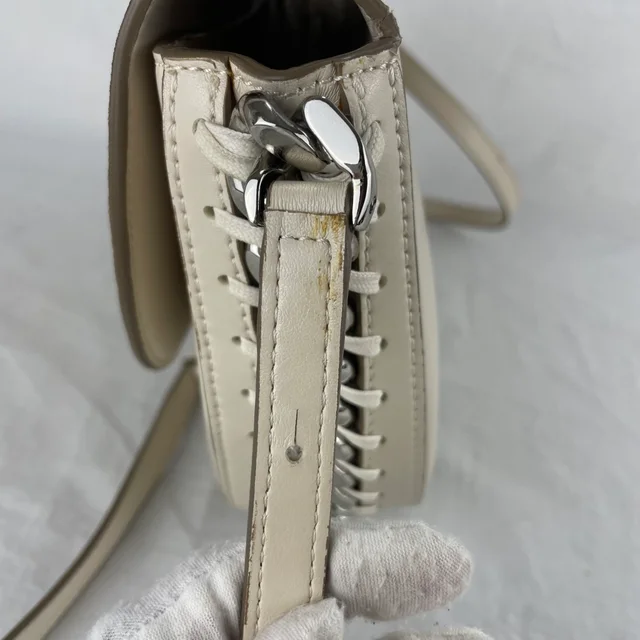 Stella McCartney Frayme Medium Flap Shoulder Bag in Vegan leather from Reowned, photo 5 of 10