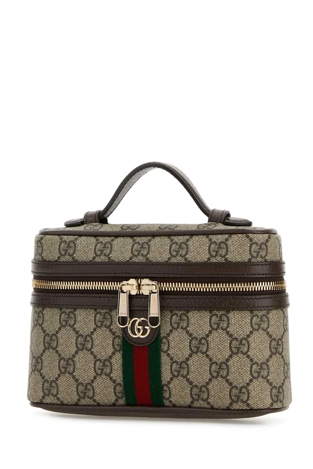 Gucci Ophidia Mini Bag — Beige T Polyurethane Polyamide in Beige Coated canvas from HEWI, photo 2 of 2
