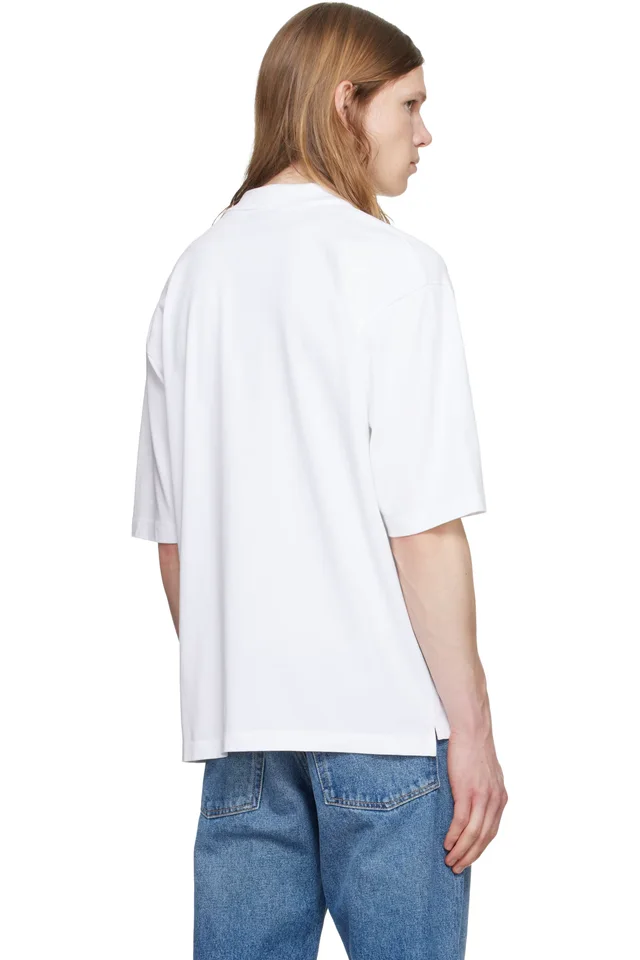White 'Dsquared2 Signature' Tennis Fit Polo, photo 3 of 4 from SSENSE