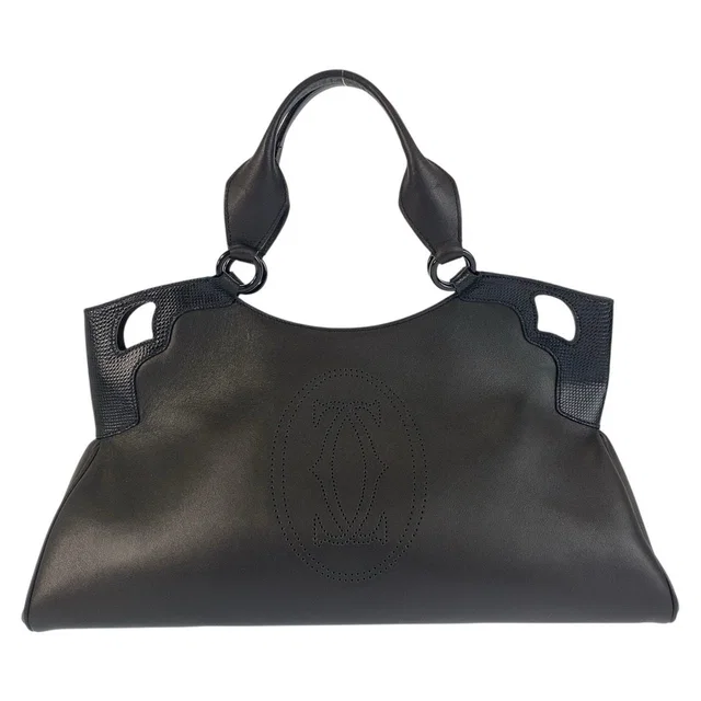 Marcello de Cartier Leather Lizard Handbag in Lizard from LuxUness