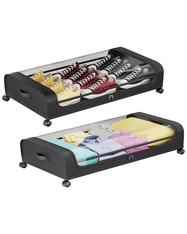Fresh Fab Finds Pack of 2 Under Bed Storage Containers, image 1 of 1 from Rue La La