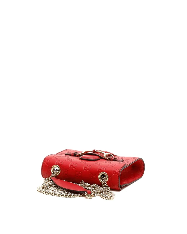 Gucci Mini Emily Guccissima Crossbody Bag in Leather from A Retro Tale, photo 4 of 7