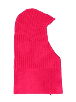 Bonsai Ribbed Beanie with Hood in 93% Cotton, 7% Lycra®, photo 4 of 4 from LUISAVIAROMA