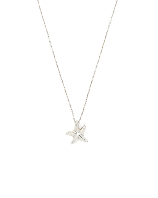 Tiffany & Co. Silver Starfish Necklace in Silver from A Retro Tale