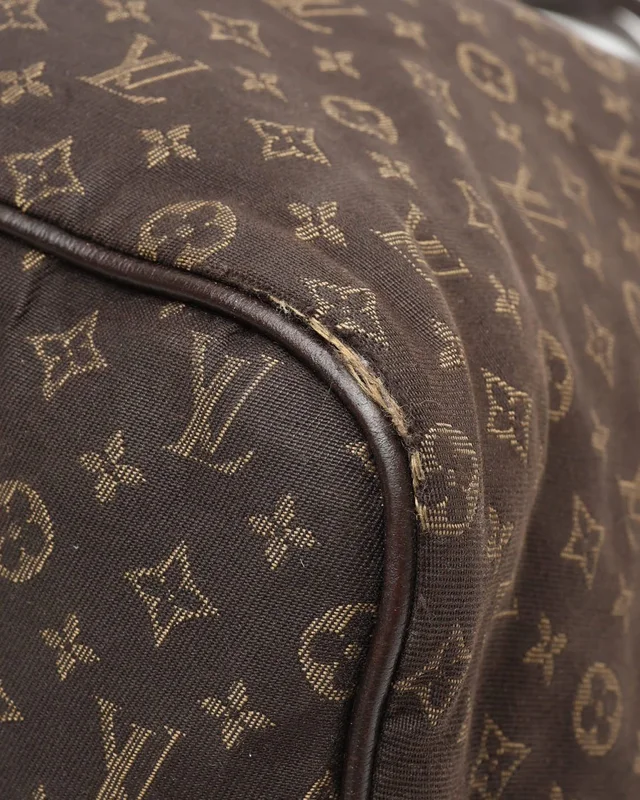 Louis Vuitton Neverfull Idylle Monogram Mini Lin MM Tote Bag in Coated canvas from A Retro Tale, photo 6 of 9