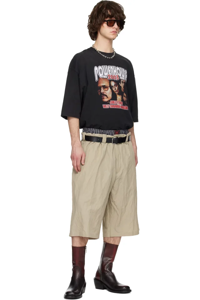 WILLY CHAVARRIA Black Powerhouse Northsider T-shirt, photo 4 of 4 from SSENSE