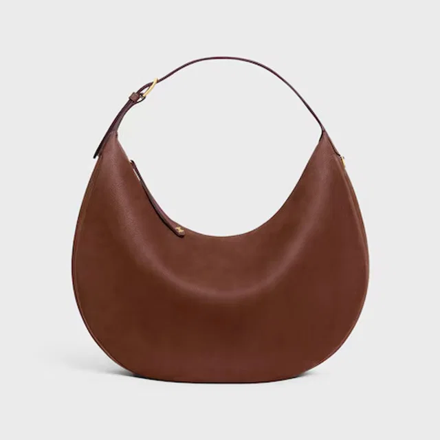 Celine Cel Shoulder Bag — Brown Leather in Brown Leather from HEWI