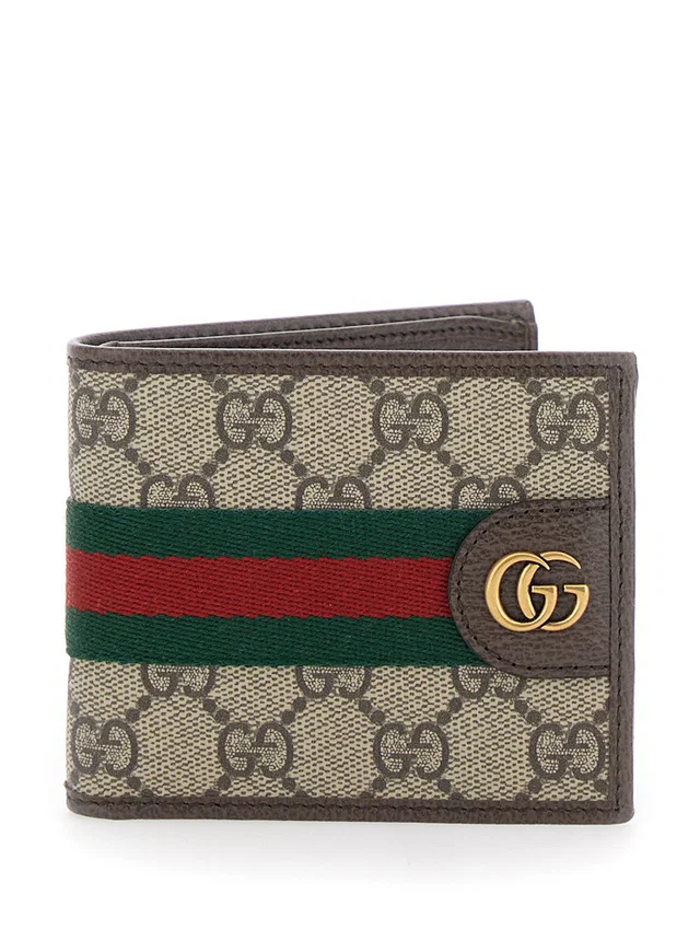 Gucci Ophidia Wallet — Beige Leather in Beige Leather from HEWI