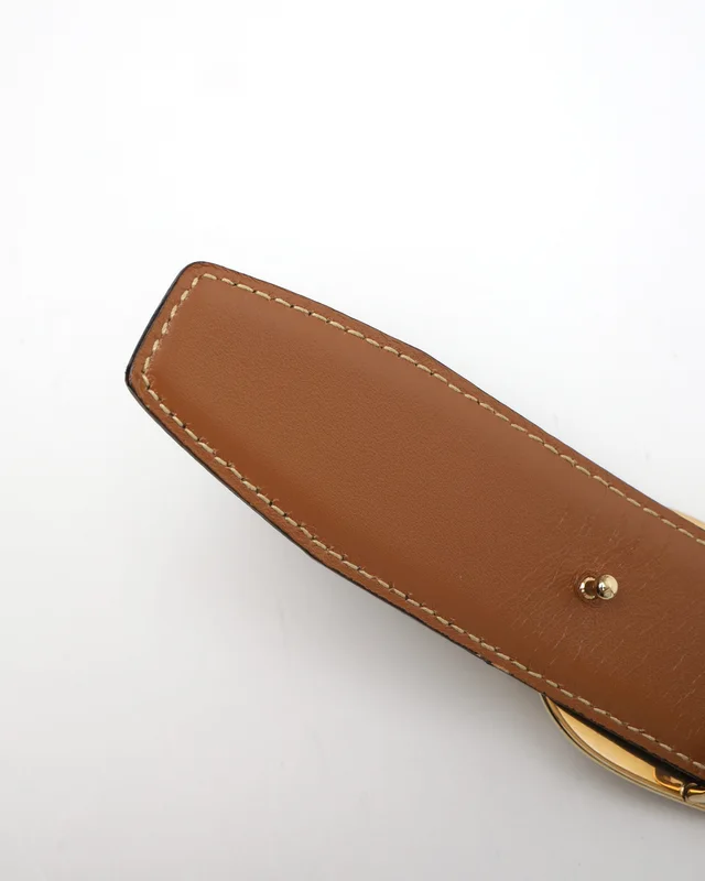 Gucci G Leather Belt in Leather from A Retro Tale, photo 7 of 7