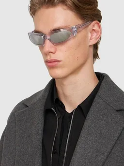 Kuboraum Berlin Mask Sunglasses in 0% Acetate, photo 3 of 5 from LUISAVIAROMA