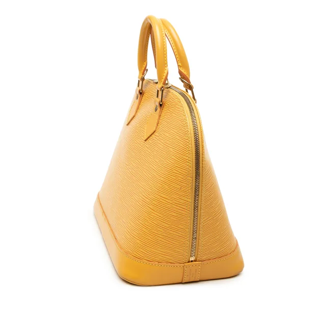 Yellow Louis Vuitton Epi Alma PM Handbag in Yellow Leather from Designer Revival, photo 2 of 2