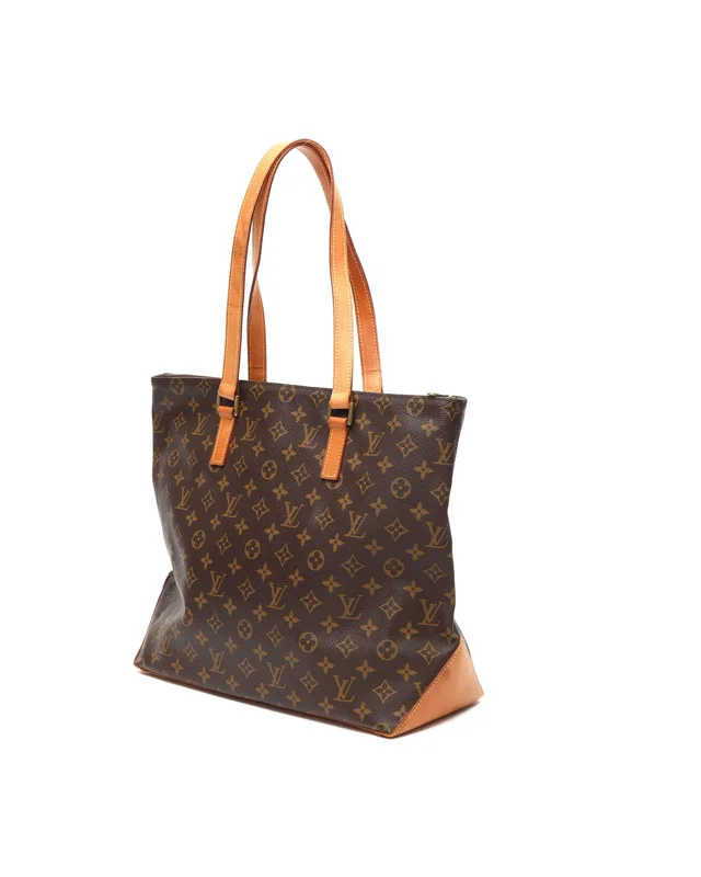 Louis Vuitton Monogram Cabas Mezzo Classic Tote Bag in Coated canvas from A Retro Tale, photo 3 of 13