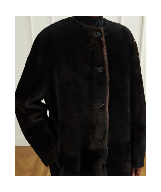 LouLou de Saison Elba shearling coat, photo 4 of 4 from SENSER
