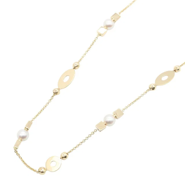 Bvlgari Lucia Au750 Pearl Necklace from LuxUness