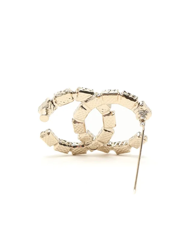 Chanel CC Rhinestone Brooch from A Retro Tale, photo 2 of 4