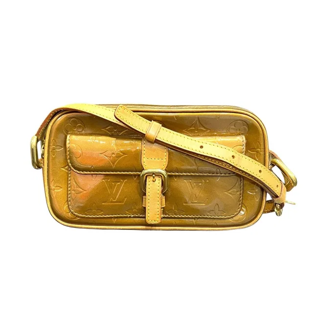 Louis Vuitton Monogram Vernis Christie MM Shoulder Bag Patent Leather in Patent leather from The Reluxe