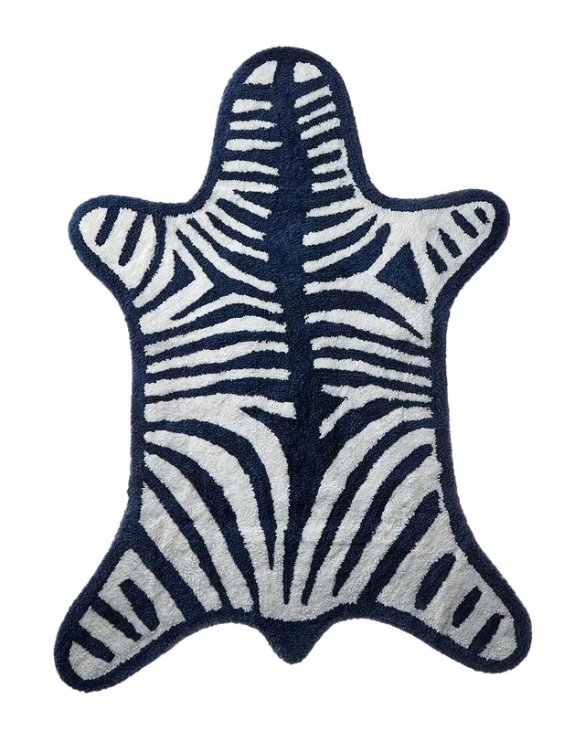 Jonathan Adler Reversible Zebra Bathmat, image 1 of 1 from Rue La La
