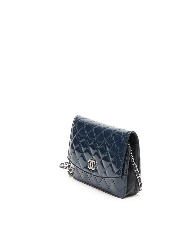 Chanel Patent Wallet On Chain Bag in Patent leather from A Retro Tale, photo 2 of 13