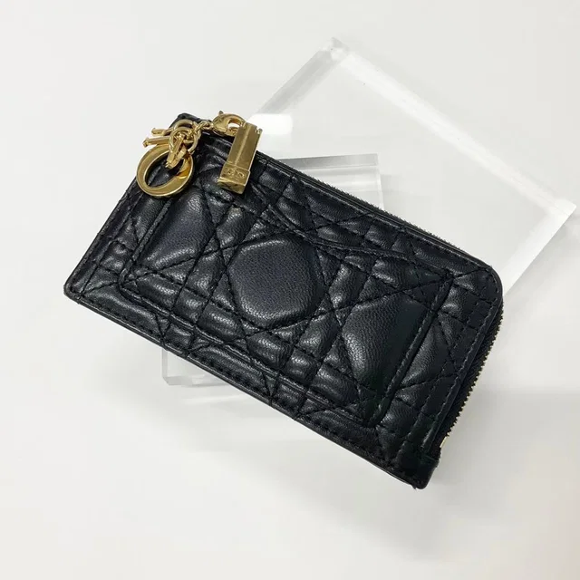 Dior Cosmos Cannage Fragment Case Card in Lambskin from The Reluxe