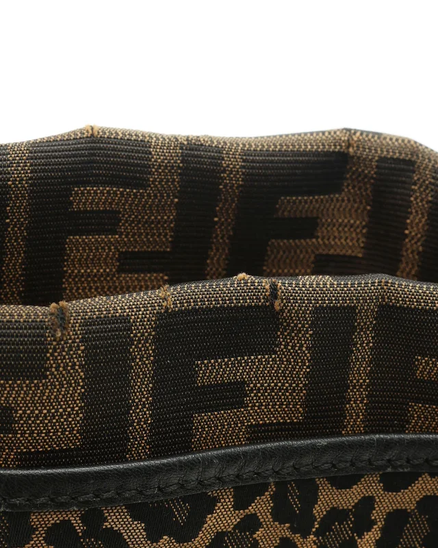 Fendi Zucca Chef Leopard Tote Bag from A Retro Tale, photo 8 of 11