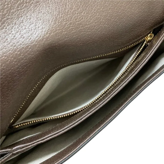 Gucci Blondie GG Supreme Shoulder Bag in Beige Canvas from LuxUness, photo 11 of 17