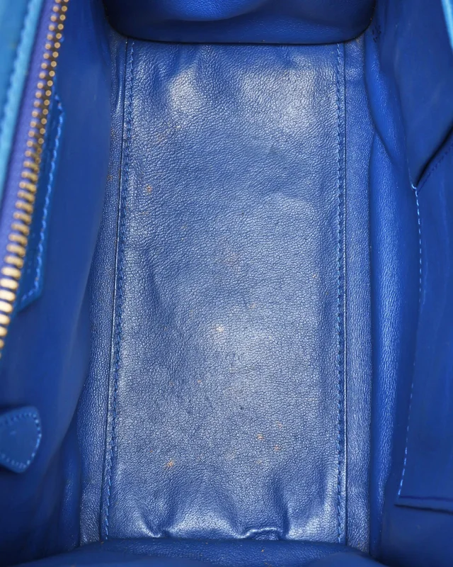 Celine Luggage Micro Bag in Leather from A Retro Tale, photo 10 of 11