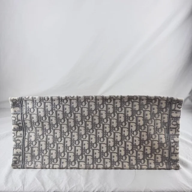 Dior Large Book Tote in embroidery canvas, oblique canvas from Reowned, photo 8 of 25