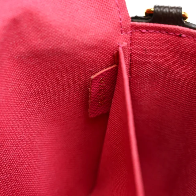 Monogram LV Love Lock Pochette Felicie Chain Wallet in Coated canvas from FASHIONPHILE, photo 8 of 8