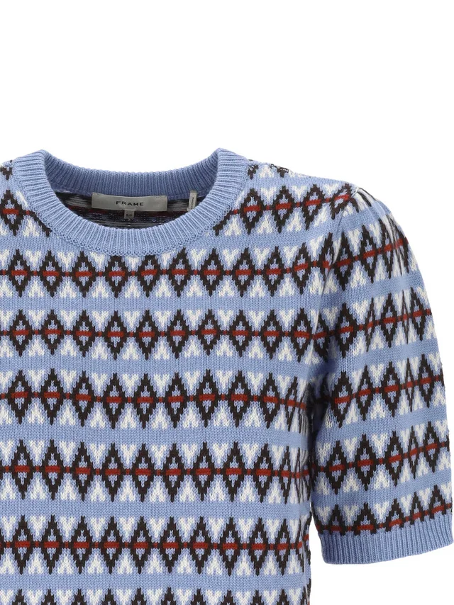 Frame Short-Sleeved Crewneck Jumper, photo 3 of 3 from SENSER