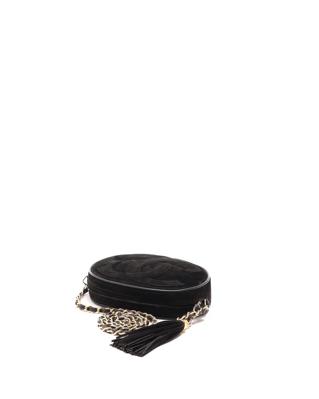 Chanel Small CC Tassel Camera Bag in Suede from A Retro Tale, photo 5 of 10