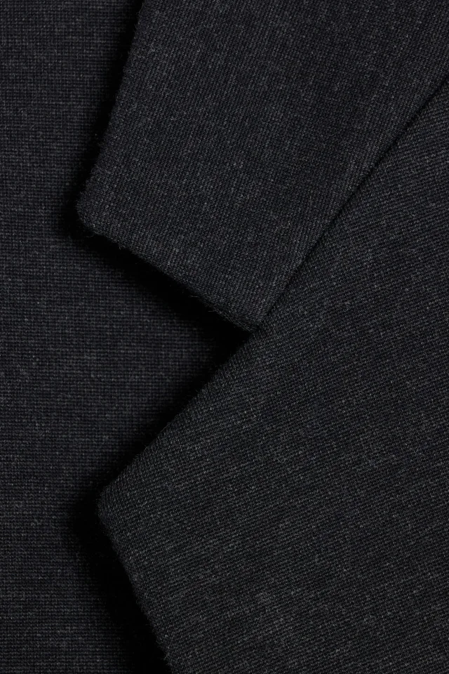 Brunello Cucinelli Cotton-Blend Jersey Blazer in Charcoal, photo 4 of 4 from THE OUTNET