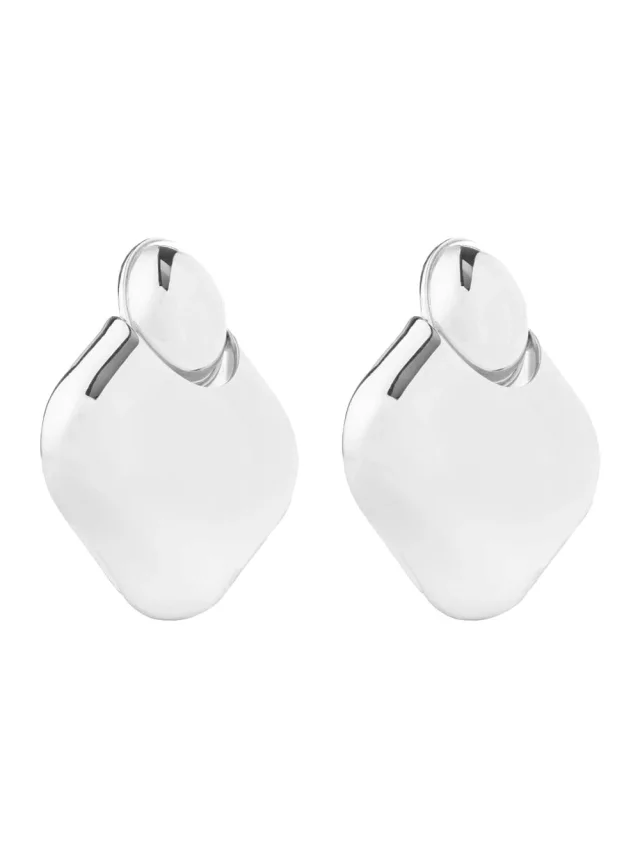 FEDERICA TOSI EARRING LILY Earrings with elegant design and refined details in Metal for women, photo 3 of 6 from Gaudenzi Boutique