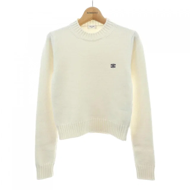 Celine Knit Sweater Beige in Beige Cashmere from The Reluxe