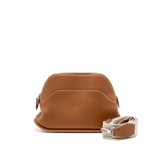 Hermès Bolide skateboard 31 togo gold/natural sable/multicolour SHW stamp U in Beige Togo leather from EMIER