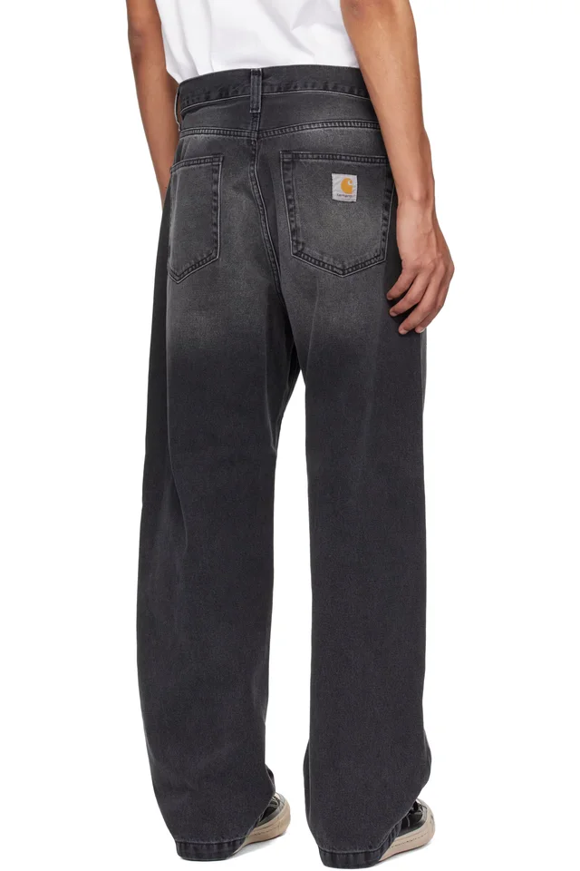 Carhartt Work In Progress Black Landon Jeans, photo 3 of 4 from SSENSE