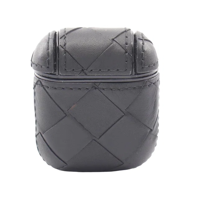 Bottega Veneta Intrecciato Leather AirPods Case in Woven leather from LuxUness
