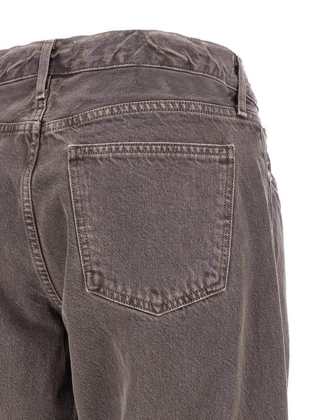 Agolde Low Rise Loose Wide-Leg Jeans, photo 4 of 4 from SENSER