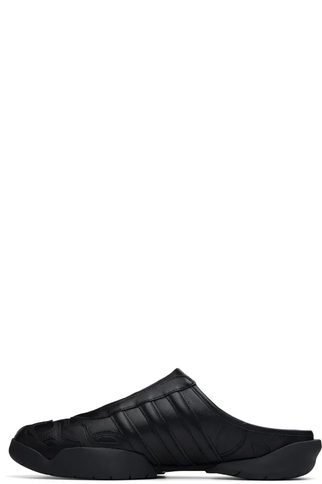 Y-3 Black Regu Sneakers, photo 3 of 5 from SSENSE