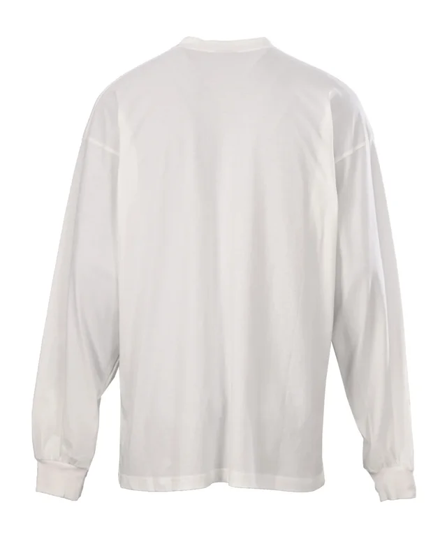 Balenciaga logo-print long-sleeve T-shirt, photo 2 of 9 from SENSER