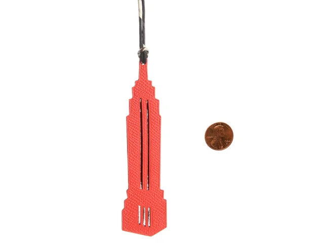 Hermès Empire State Building Petit H Charm in Silk from Ann's Fabulous Finds, photo 5 of 5