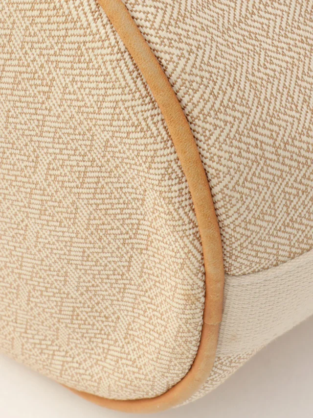 Hermès Saxo MM Beige in Beige Canvas from VINTAGE QOO TOKYO, photo 10 of 17